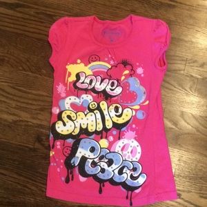 Shorts sleeve pink shirt from greendog